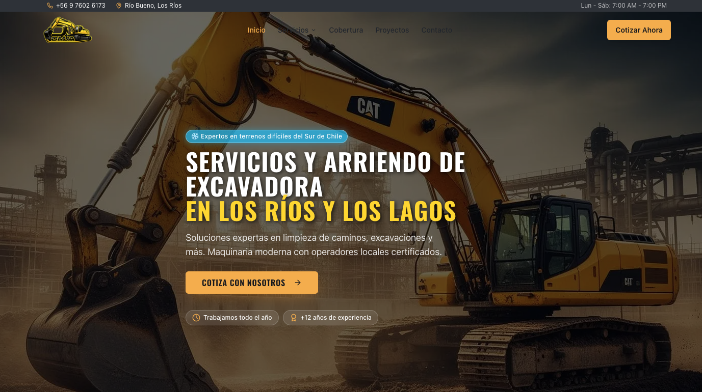 Vista previa de maquinariasdomja.cl